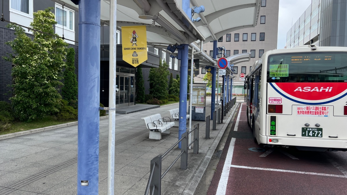 ホテルルートインGrand太田駅前のバス停