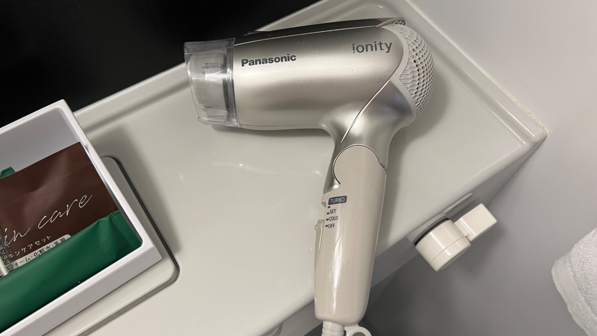 ホテルルートインGrand太田駅前のドライヤー（Panasonic ionity EH-NE2A）