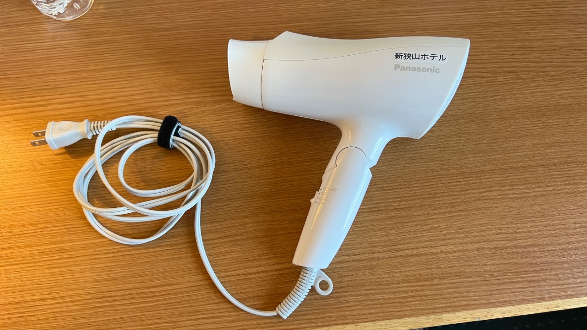 新狭山ホテルのドライヤーPanasonic EH-NE5J