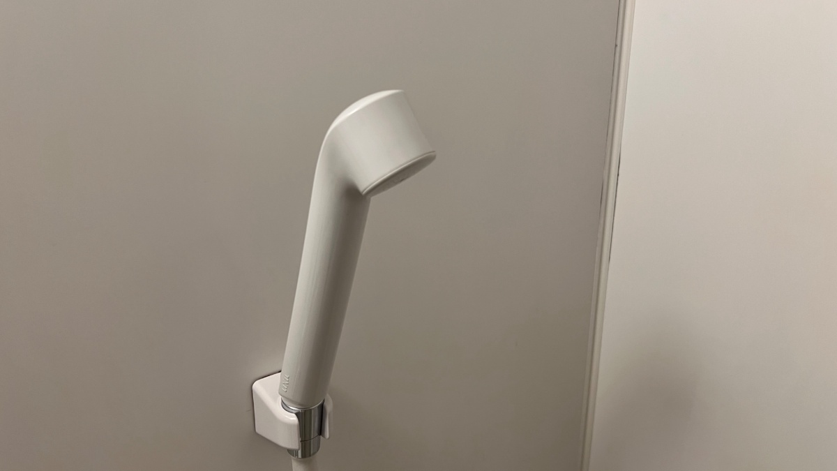 ホテルフィットのシャワーヘッド