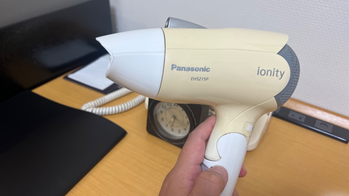 ホテルフィットのドライヤー
